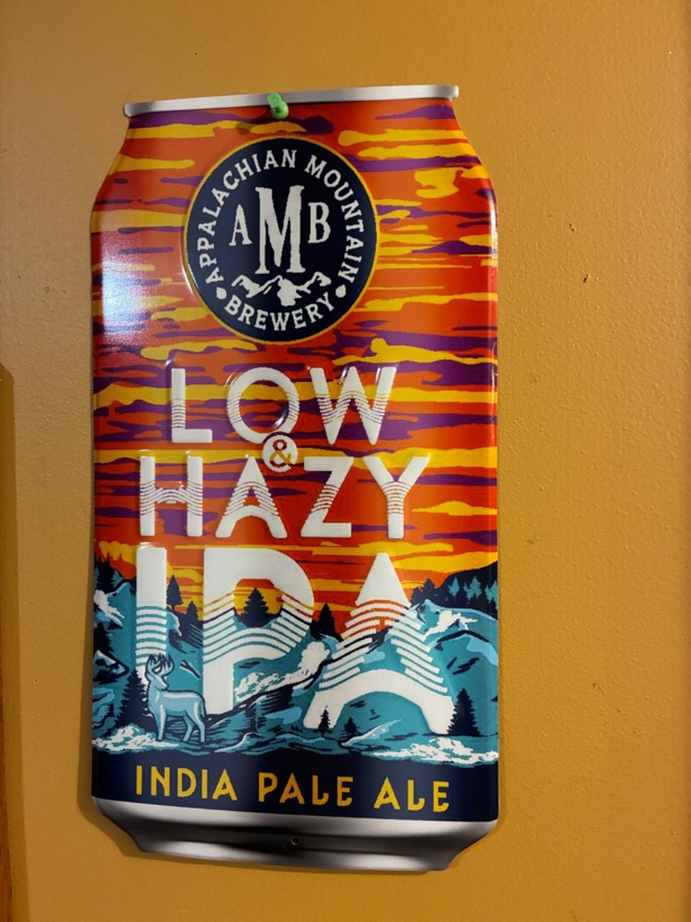 Appalachian Mountain Brewery Low & Hazy IPA - Orange Can
